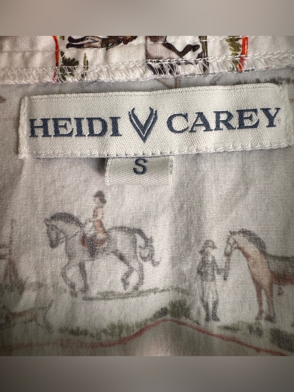 Heidi Carey DAY IN THE COUNTRY CLASSIC ROBE Size Small - Picture 11 of 13